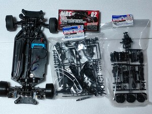 TT-０２　リヤＴＹＰＥ－Ｓ足　MRCドリフトコンバージョンキットBナックル　付属品多数　RWD仕様 　おまけ中古サンワサーボSDX-701