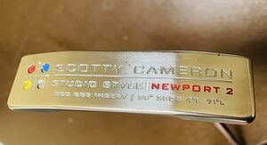 1円売り切りスコッティキャメロン SCOTTY CAMERON STUDIO STYLE スタジオスタイルニューポート2 NEWPORTⅡ GSS INSERT 35インチ