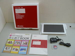 29933*NTT docomo photo panel 05 white 4GB card attaching 