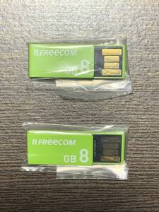 8GB を 2個セット USBメモリ クリップとしても使える USBメモリー