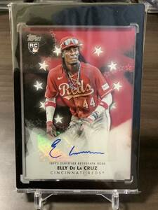 2024 Topps Series 1 Elly De La Cruz Baseball Stars Auto Autograph RC Reds Rookie card