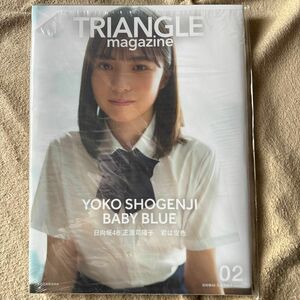 TRIANGLE magagin02 日向坂46 正源司陽子カバー