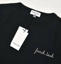 新品メゾンラビッシュMAISON LABICHE半袖TシャツSブラック刺繍french touch_画像2