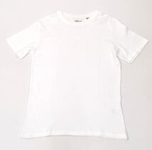新品メゾンコルニションMaison Cornichon半袖Tシャツ2ホワイト Classic Fitコットンフライス ニットTシャツ_画像1