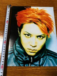 HIDE ポスター　当時　縦30センチ 写真 エックス　保管品　保存版　コレクター　アイテム