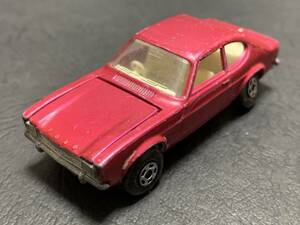 当時物 古い ミニカー マッチボックス No.54 フォード カプリ FORD CAPRI MATCHBOX レズニー LESNEY