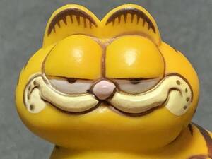 当時物 古い 1981 ガーフィールド 人形 GARFIELD Syndicate アメトイ キャラクター フィギュア 置物 塩ビ