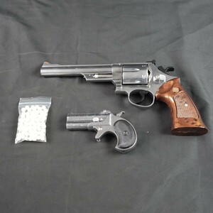 ガスガン おまとめ クラウン S＆W 44マグナム リボルバー,マルシン デリンジャー #S-7560