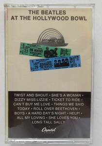 US盤ビートルス（BEATLES）カセットテープ「ハリウッド・ボウル・ライブ（THE BEATLES AT THE HOLLYWOOD BOWL）」