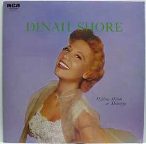 Dinah Shore/Holding Hangs at Midnight (LP)ダイナ・ショア/ホールディング・ハングス・アット・ミッドナイト RCA(RVC） 