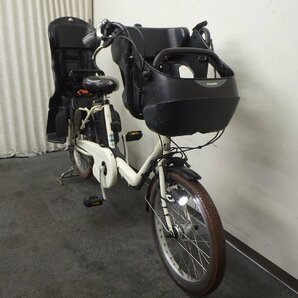 中古電動アシスト自転車 １円売切り!!機関良好 パナソニック ギュットミニ  【大阪・兵庫・京都・奈良】は送料3800円でお届け!!の画像2