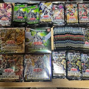 遊戯王 box シュリンク付 未開封 パック 引退品