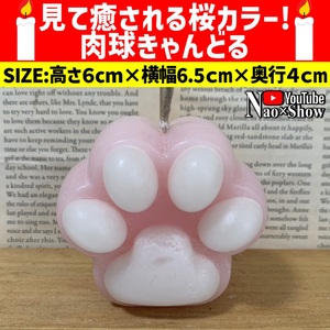 最終値下げ/肉球きゃんどる。　犬　猫　インテリア　観賞用　コレクション　ハンドメイド