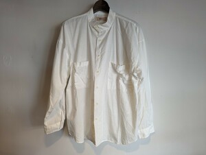 tenderloin テンダーロイン 長袖シャツ シャツ コットン ホワイト L/S SHIRT 長袖 SHIRT