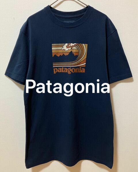 Patagonia　パタゴニア ブランドロゴ　半袖Tシャツ　メキシコ製