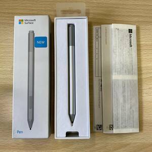 中161 Microsoft Surface Pen EYV-00015 サーフェスペン ペン シルバー 