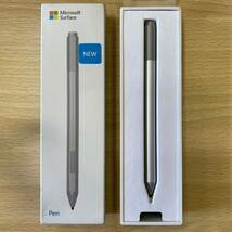 中161 Microsoft Surface Pen EYV-00015 サーフェスペン ペン シルバー _画像2