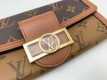 LOUIS VUITTON ルイヴィトン ポルトフォイユ・サラ ドーフィーヌ M46645 モノグラム モノグラムリバース サイフ 長財布 ブランド_画像3