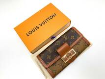 LOUIS VUITTON ルイヴィトン ポルトフォイユ・サラ ドーフィーヌ M46645 モノグラム モノグラムリバース サイフ 長財布 ブランド_画像10