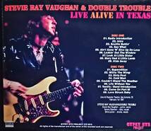 Stevie Ray Vaughan & Double Trouble Live Alive In Texas 1987 スティーヴィーレイヴォーン ラジオ放送音源 ジミヘンドリックス _画像3