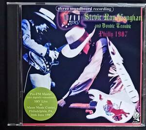 Stevie Ray Vaughan Philly 1987 Pre-FM SBM 24bitデジタルリマスタリング スティーヴィーレイヴォーン ジミヘンドリックス ブルース