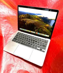 難 Apple M1搭載!/メモリ16GB MacBook Air 13インチ 2020 SSD512B/ Webカメラ/USキー SK2403-22