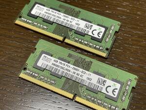 [Красивые товары/Работа] Память SK Hynix 8GB (2x 4GB) ★ DDR4-2666 SDIMM ★ HMA851S6CJR6N-VK ★