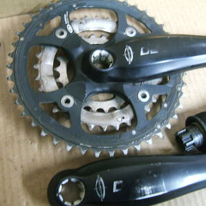 中古 クランクとBBセット 170mm-44-32-22T SHIMANO Deore FC-M540 BB-ES51  793の画像3