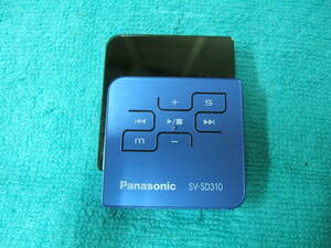 中古 Panasonic D-snap SD AUDIO PLAYER SV-SD310 オーディオプレーヤー 送料370円 ジャンク品 