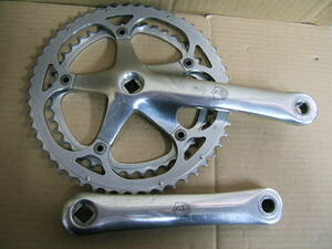 中古 クランクセット 170mm-42-52T カンパニョーロ CAMPAGNOLO ITALY 　908