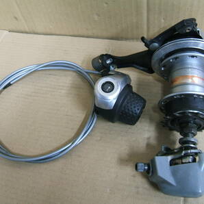 中古 SHIMANO NEXUS Inter3 SG-3R42 3S ハブ 36H 内装３段 変速レバー付 働作品の画像6