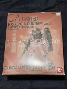 新品未使用 希少 バンダイ GUNDAM FIX FIGURATION キャスバル 専用 ガンダム Ver Ka METAL COMPOSITE シャア・アズナブル ガンダム