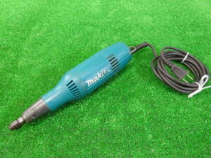 O【makita】工具 マキタ ミニグラインダ GD0603 100V 研磨 ストレート グラインダ 中古品