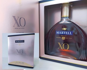  unopened MARTELL XO EXTRA OLD COGNAC Martell XO extra Old cognac brandy 700ml 40 times box attaching 