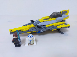  Lego LEGO 7669 Star * War z дыра gold. Star Fighter сборка товар Mini fig2 body имеется Anakin Skywalker R2-D2