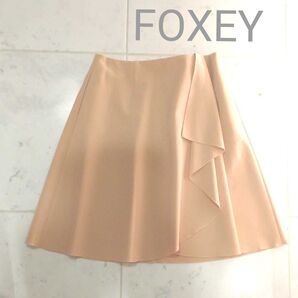 フォクシー FOXEY NEW YORK 38 スカート ボトムス ピンク さくら