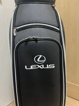 1円〜★完売★レクサス★キャディバッグ★定価69,000円★ゴルフ★LEXUS★レア★ゴルフバッグ★1円スタート★松山英樹★トヨタ★TOYOTA★黒_画像8