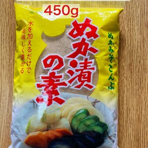 ぬか漬けの素　ぬか漬け　ぬかみそこんぶ　旨み昆布入り　450g 1袋