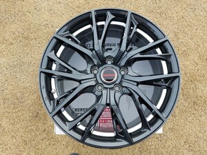 MID VERTEC ONE GLAIVE アルミホイール 1本 (18×8J 5-114.3 ) マルカ バーテックワン グレイブ 50系 RAV4 に使用 使用期間極少 やや傷あり