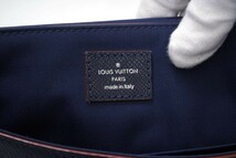 【極美品】 ルイヴィトン Louis Vuitton タイガ ロマン PM NM オセアン ブルー系 ショルダーバッグ メッセンジャー 定価約23万 2082_画像10