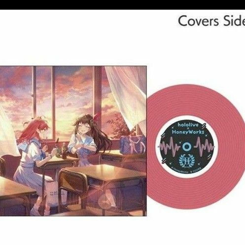 Covers Side レコード風 コースター ほろはに ホロライブ 2024