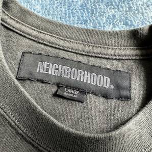 24春夏 ブラック Lサイズ PIGMENT DYED CREWNECK LS  ネイバーフッド NEIGHBORHOOD 型番 241UNNH-CSM01の画像6