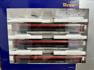 roco HOゲージ　OBB railjet レールジェット　赤　3両セット　DC仕様