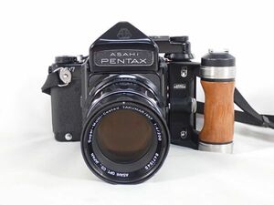 ASAHI PENTAX アサヒ ペンタックス 6X7 67 TAKUMAR Super-Multi-Coated 1:4/200 木製 グリップ 中判 カメラ レンズ