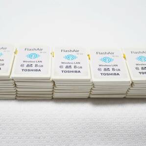 おまとめセール★FlashAir W-03 Wireless LAN 8GB TOSHIBA★中古動作品 50枚セットの画像1