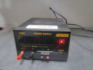 ADVANCE 13.8V POWER SUPPLY　通電のみ