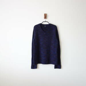 *INED HOMME( Ined Homme )V neck knitted *