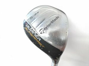 ♪送料無料 TaylorMade テーラーメイド BURNER SUPERFAST 5番 24°5W 純正カーボンシャフト FUBUKI 50 FLEX(R) E031804 @160 ♪