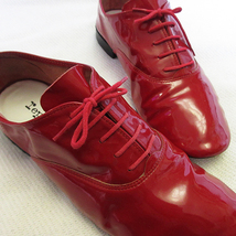 希少カラー■repetto レペット Zizi Oxford Shoes ジジ オックスフォード 41 フランス製 エナメル パテントレザー シューズ ヒール_画像1