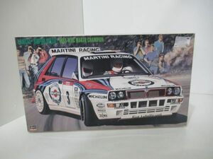 プラモデル ランチア スーパー デルタ 1992 WRC MAKES CHAMPION メイクスチャンピオン LANCIA SUPER DELTA ハセガワ CR-15 1／24 中古